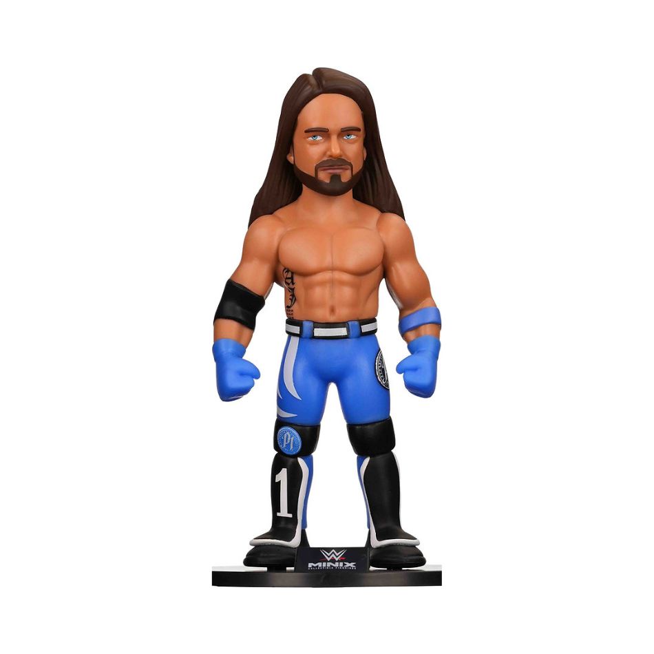 MINIX 20638 COLLECTABLES FIGURE 12cm WWE - AJ STYLES 123 KOUREAS TOYS