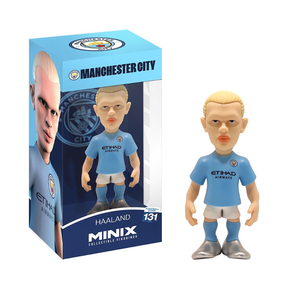 MINIX 11063 COLLECTABLES FIGURE 12cm MANCHESTER CITY - ERLING HAALAND 131 KOUREAS TOYS