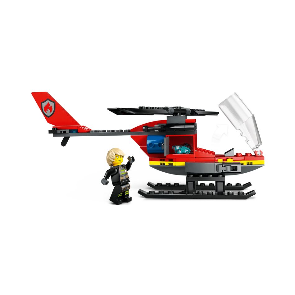 LEGO 60411 CITY FIRE RESCUE HELICOPTER KOUREAS TOYS