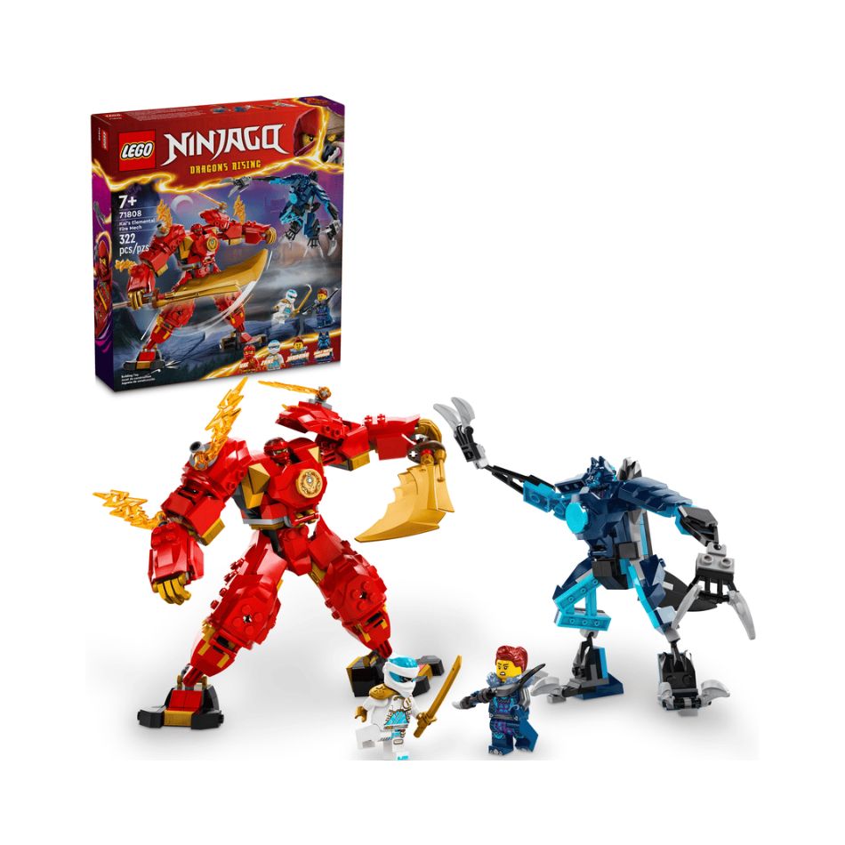 LEGO 71808 NINJAGO KAI'S ELEMENTAL FIRE MECH KOUREAS TOYS