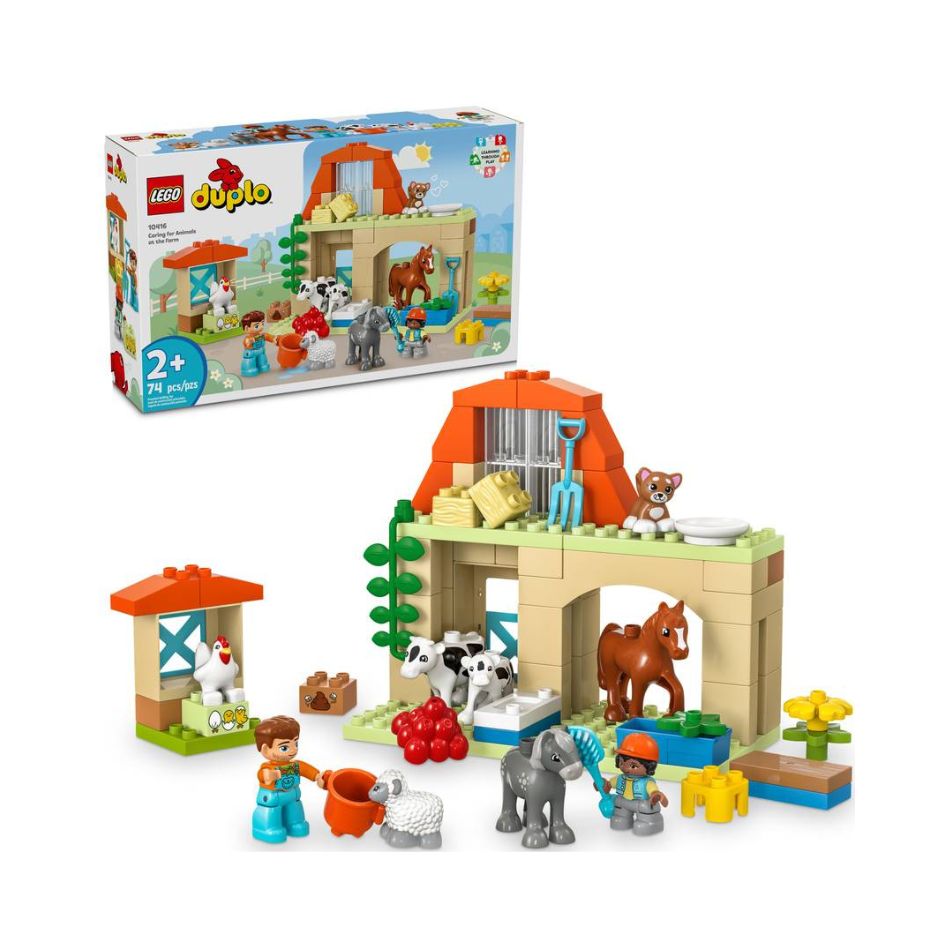 LEGO 10416 DUPLO CARING FOR ANIMALS AT THE FARM KOUREAS TOYS