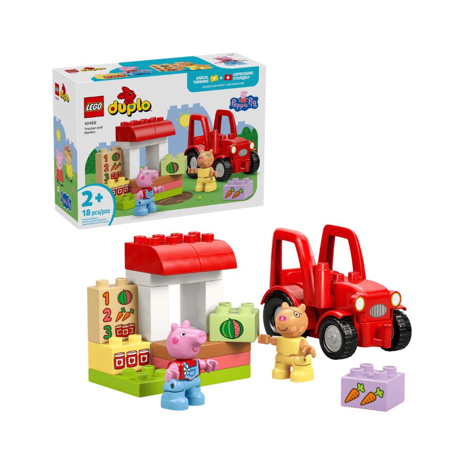 LEGO 10468 DUPLO TRACTOR AND MARKET KOUREAS TOYS