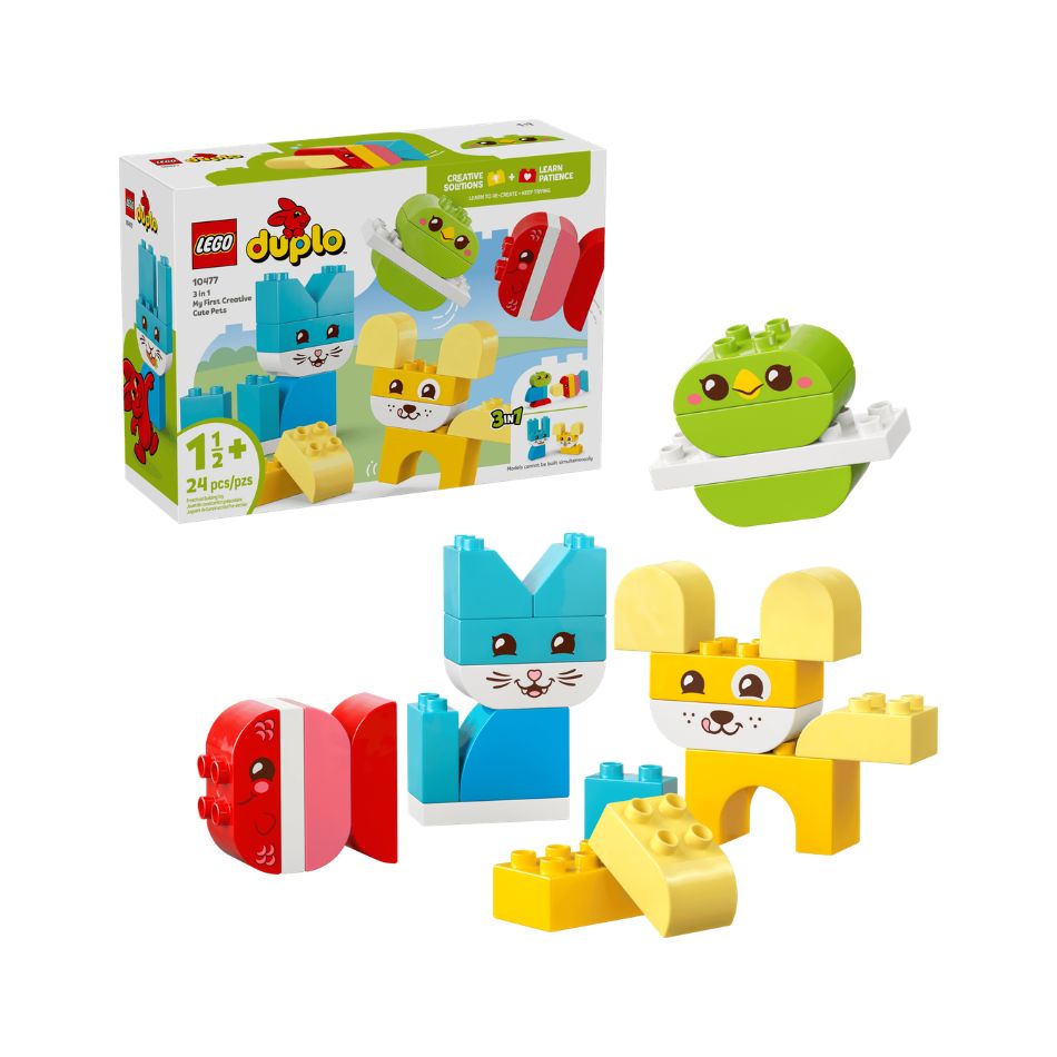 LEGO 10477 DUPLO 3 IN 1 CREATIVE CUTE PETS KOUREAS TOYS