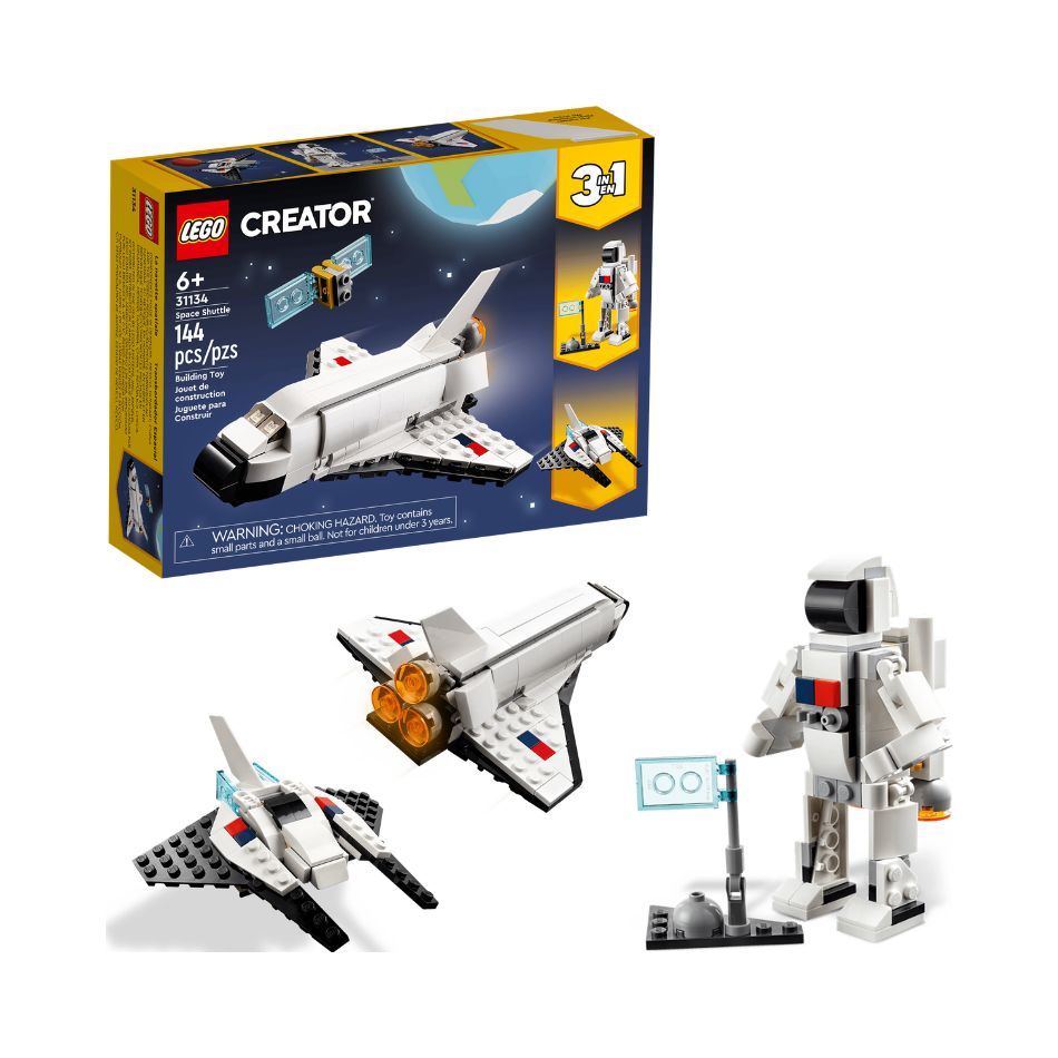 LEGO 31134 CREATOR 3-IN-1 SPACE SHUTTLE KOUREAS TOYS