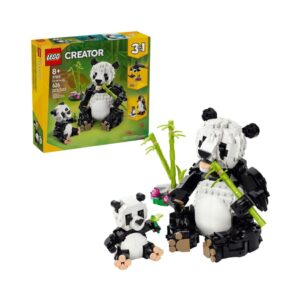 LEGO 31165 CREATOR 3-IN-1 WILD ANIMALS: PANDA FAMILY KOUREAS TOYS