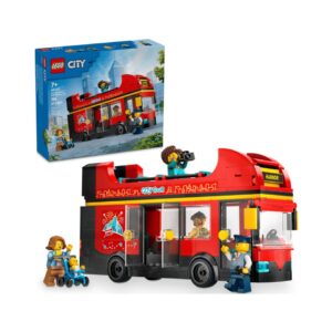 LEGO 60407 CITY RED DOUBLE-DECKER SIGHTSEEING BUS KOUREAS TOYS