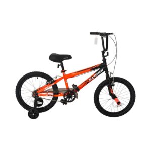 18" CHILDREN’S BIKE HAMMER WITH TRAINING WHEELS ORANGE 706189 KOUREAS TOYS