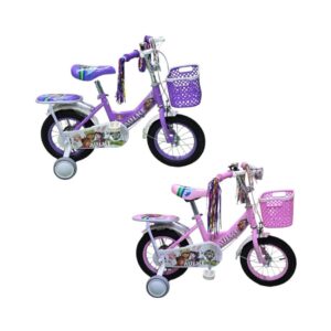 12" BIKE BMX AULKE PURPLE/PINK KOUREAS TOYS