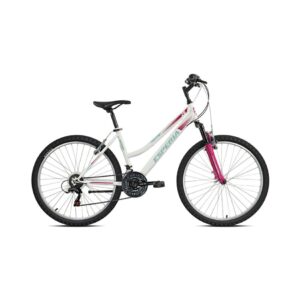 26" MTB ESPERIA MICHIGAN WHITE/FUCHSIA 21 SPEED 8250D KOUREAS TOYS