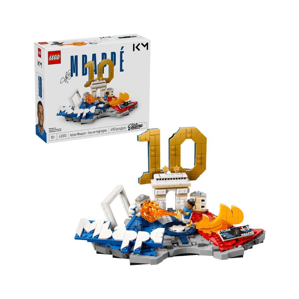LEGO 43013 EDITIONS KYLIAN MBAPPÉ – SOCCER HIGHLIGHTS KOUREAS TOYS