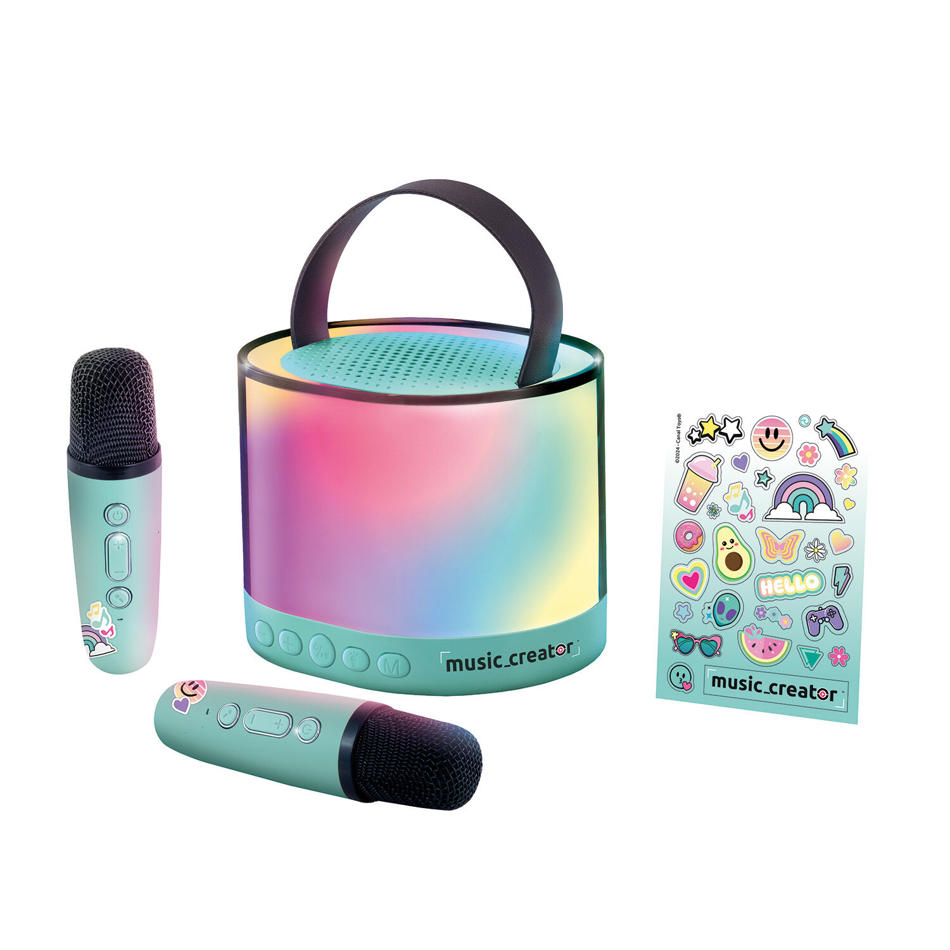 AS 42350 MUSIC CREATOR PORTABLE SET MINI KARAOKE STATION KOUREAS TOYS