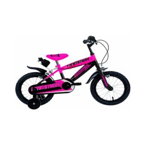 16″ CHILDREN’S BIKE HAMMER WITH TRAINING WHEELS FUCHSIA KOUREAS TOYS
