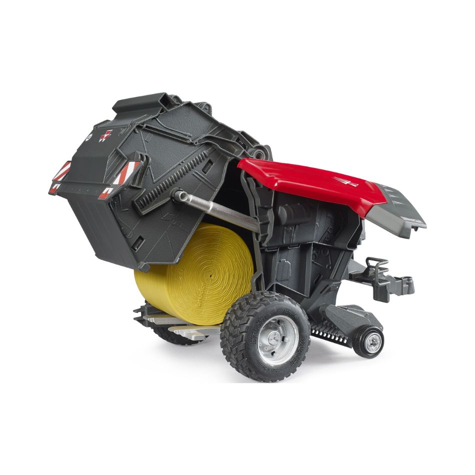 BRUDER 02039 MASSEY FERGUSON ROUND BALER RB 4180V KOUREAS TOYS