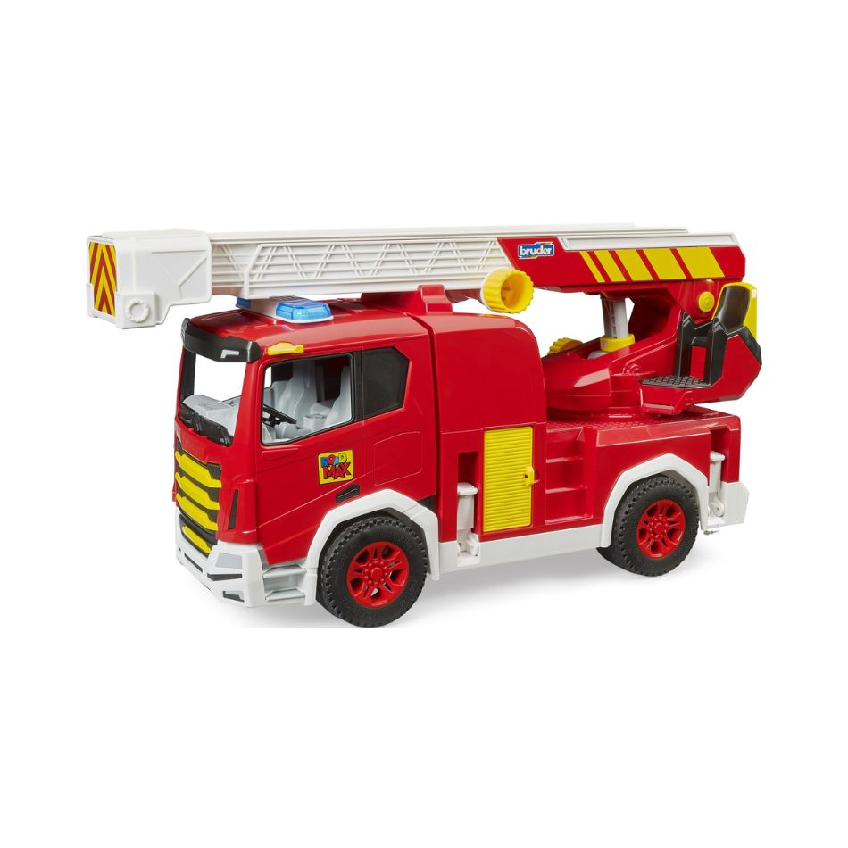 BRUDER 03472 ROADMAX FIRE TRUCK WITH LADDER KOUREAS TOYS