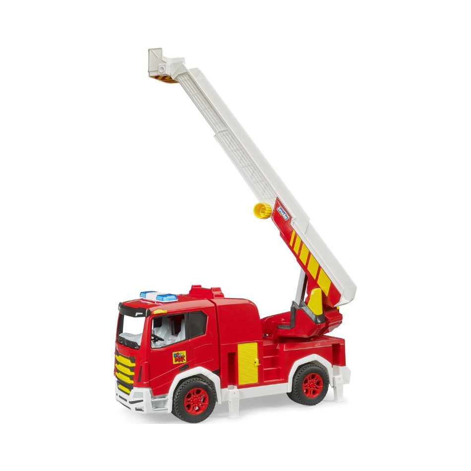 BRUDER 03472 ROADMAX FIRE TRUCK WITH LADDER KOUREAS TOYS