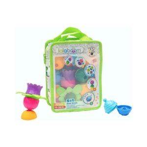 AS 86152 LALABOOM 5 IN 1 EDUCATIONAL BEADS AND ACCESSORIES 28 Pcs KOUREAS TOYS