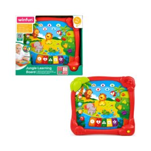 WINFUN 002513 JUNGLE LEARNING BOARD (ENGLISH) KOUREAS TOYS