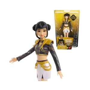 K-POP DEMON HUNTERS HUNTR/X ZOEY “GOLDEN” SINGING DOLL IN REMOVABLE OUTFIT & 5 POSABLE JOINTS JRN42 KOUREAS TOYS