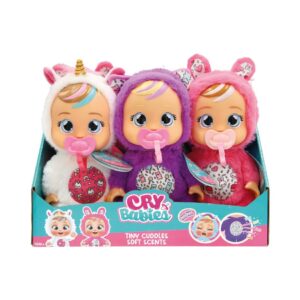 AS 93136 CRY BABIES TINY CUDDLES SOFT SCENTS DOLL KOUREAS TOYS