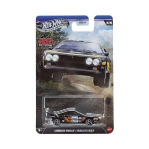 1:64 HOT WHEELS SILVER SERIES RALLY RACERS LANCIA RALLY / RALLYE 037 JNF48 KOUREAS TOYS