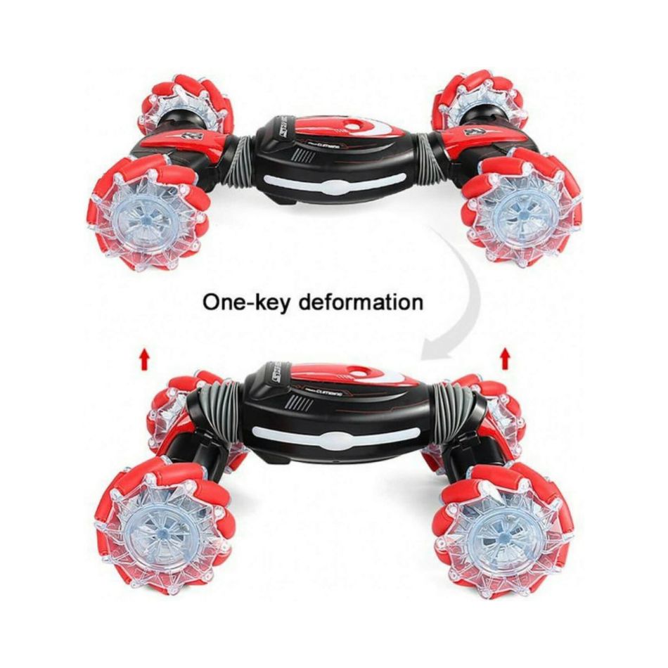4X4 RC STUNT & CLIMBING CAR (BLACK/RED) – GESTURE SENSING RC STUNT CAR RQ2087 KOUREAS TOYS