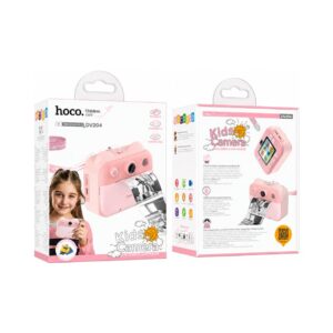 HOCO DIGITAL KIDS' CAMERA WITH PRINTER & SELFIE CAMERA PINK KOUREAS TOYS