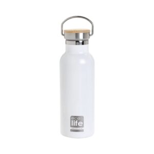 ECOLIFE THERMOS BAMBOO LID 500ML WHITE KOUREAS TOYS