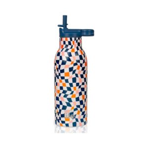 ECOLIFE THERMOS WITH INNER STRAW 550ML COLOR SQUARES KOUREAS TOYS