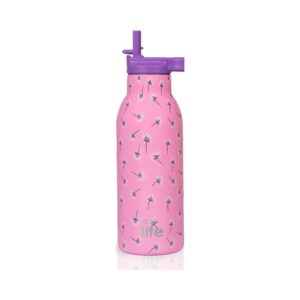 ECOLIFE THERMOS BOTTLE 550ML PINK DANDELION KOUREAS TOYS