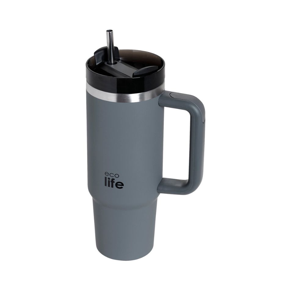 ECOLIFE PREMIUM MUG 900ML JUNIOR GREY KOUREAS TOYS