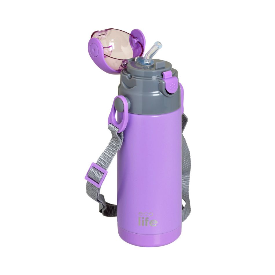 ECOLIFE KIDS THERMOS 400ML LILAC KOUREAS TOYS