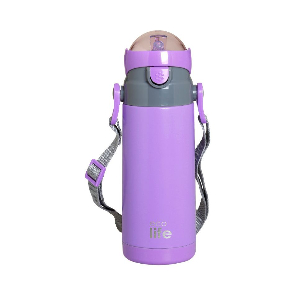 ECOLIFE KIDS THERMOS 400ML LILAC KOUREAS TOYS