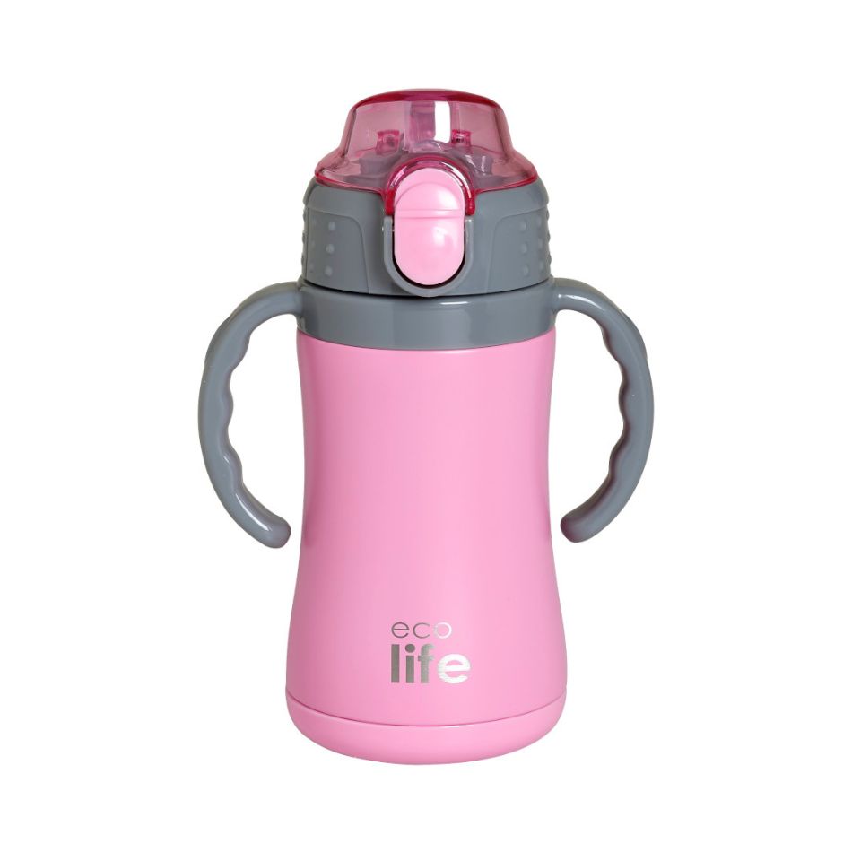 ECOLIFE KIDS THERMOS 300ML PINK KOUREAS TOYS