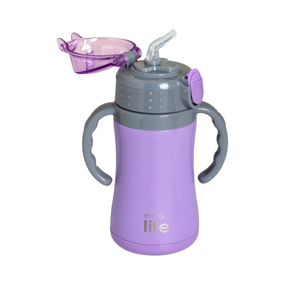 ECOLIFE KIDS THERMOS 300ML LILAC KOUREAS TOYS