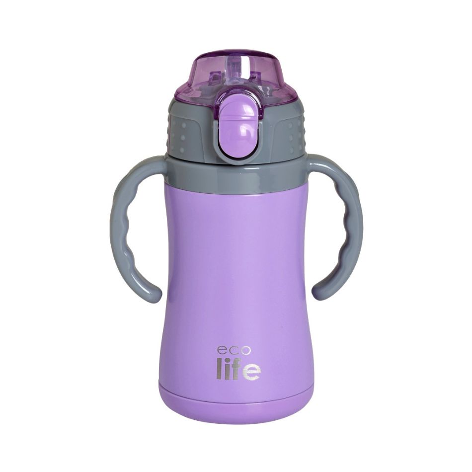 ECOLIFE KIDS THERMOS 300ML LILAC KOUREAS TOYS