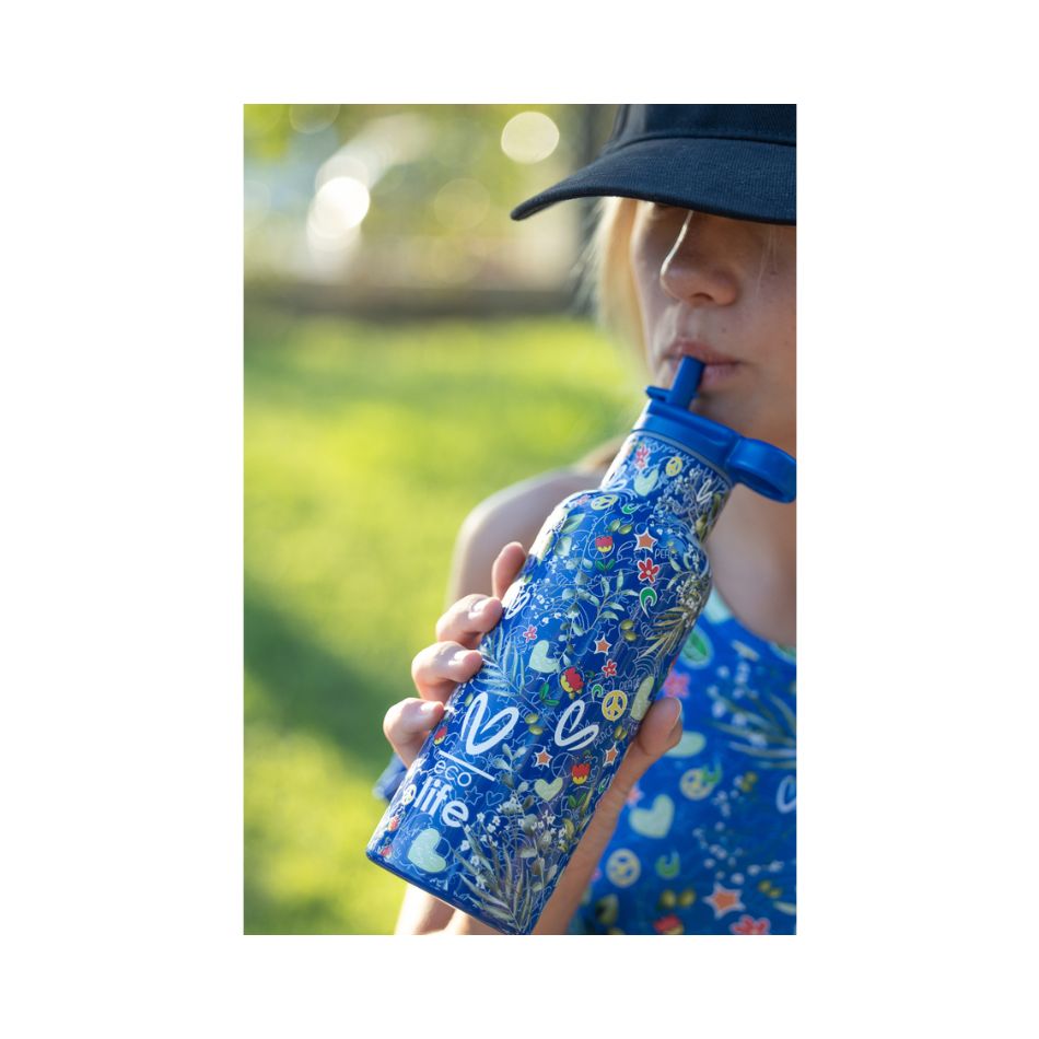 ECOLIFE THERMOS BOTTLE VASILIKI 500ML BLUE KOUREAS TOYS