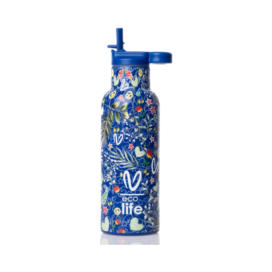 ECOLIFE THERMOS BOTTLE VASILIKI 500ML BLUE KOUREAS TOYS