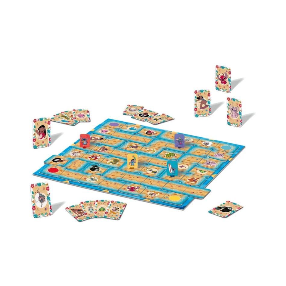 DISNEY STITCH LABYRINTH BOARD GAME 24962 KOUREAS TOYS