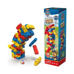 PAW PATROL JUMBLING TOWER – BALANCING GAME WITH 48 WOODEN BLOCKS 097773 KOUREAS TOYS