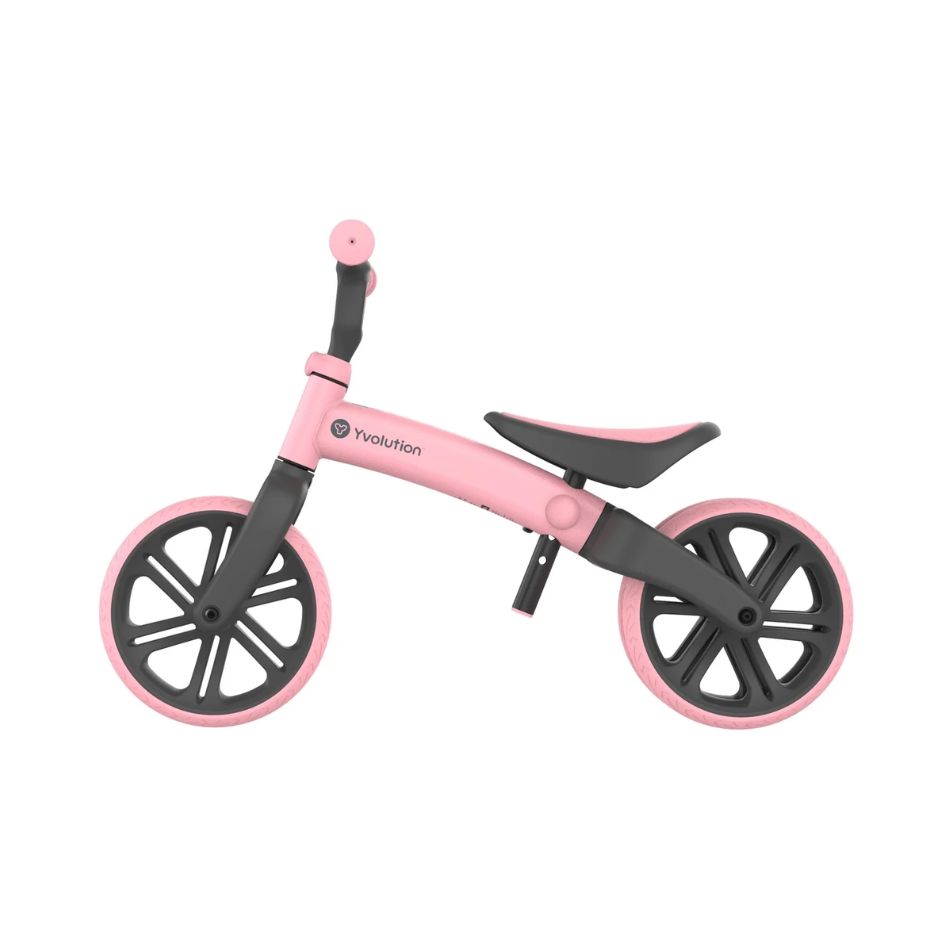YVOLUTION Y VELO JUNIOR 2-IN-1 BALANCE BIKE - PINK KOUREAS TOYS