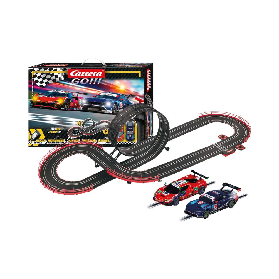 CARRERA GO!!! GT POWERPLAY – RACE TRACK 4.9M 109087 KOUREAS TOYS