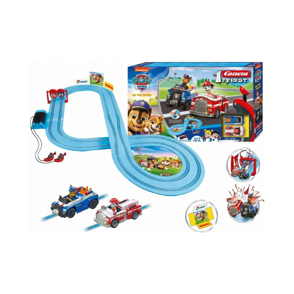 109088 CARRERA FIRST PAW PATROL – "ON THE TRACK" RACETRACK 2.4 M 109088 KOUREAS TOYS