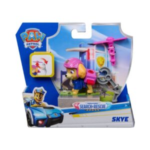PAW PATROL SEARCH & RESCUE ACTION PUPS FIGURE WITH ACCESSORIES - SKYE 119167 KOUREAS TOYS