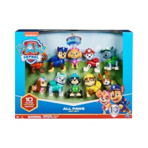 PAW PATROL ALL PAWS ON DECK – 10 FIGURE ANNIVERSARY SET 086771 KOUREAS TOYS